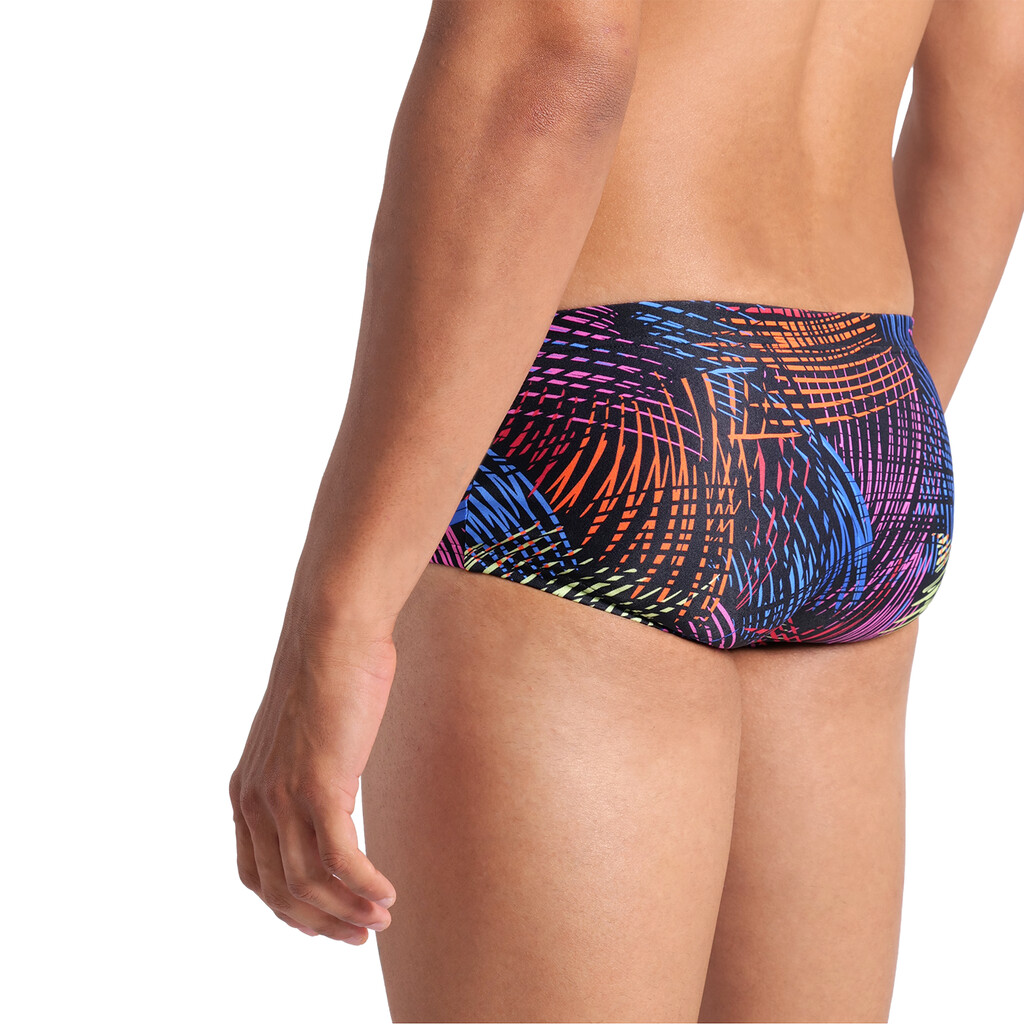 Arena - M Arena Energy Swim Low Waist Short - black multi