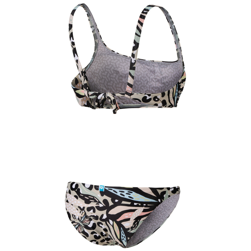 Arena - W Arena Water Print Bikini Bralette - butterflies