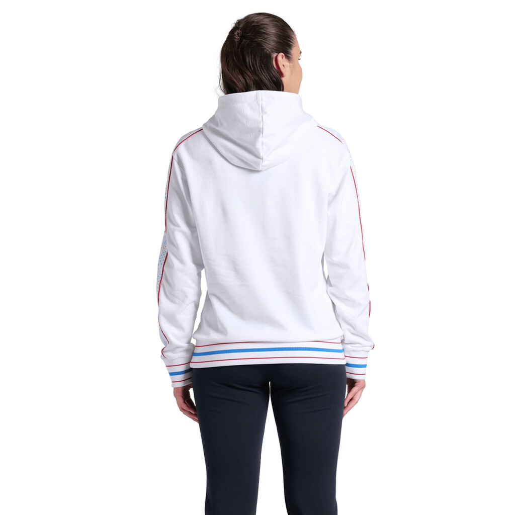 Arena - Arena Fireflow Hooded Sweat Inserts - white/white multi