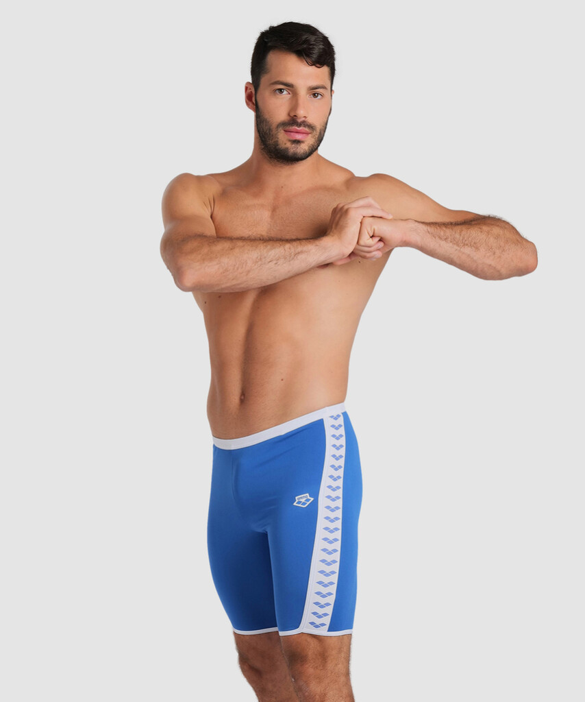 Arena - M Arena Icons Swim Jammer Solid - royal/white