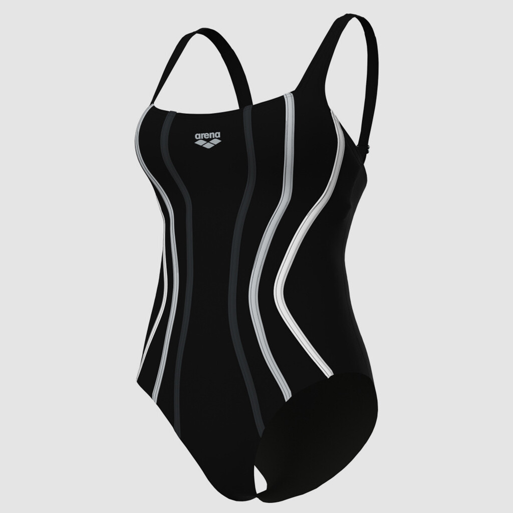 Arena - W Arena Swimsuit Sofia Soft Curve Back C Cup - black/black